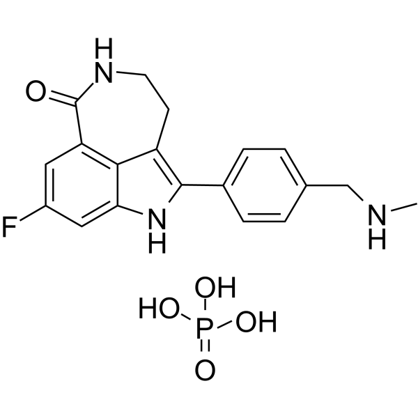 Rucaparib phosphate Chemical Structure