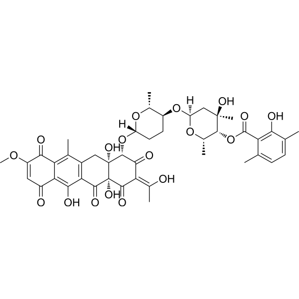 Polyketomycin Chemical Structure