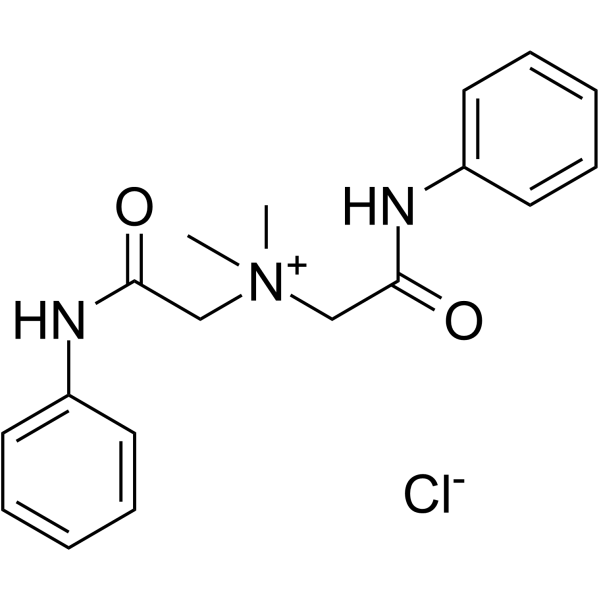 Carcainium chloride Chemical Structure