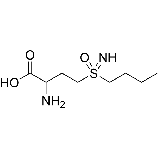DL-Buthionine-(S,R)-sulfoximine Chemical Structure