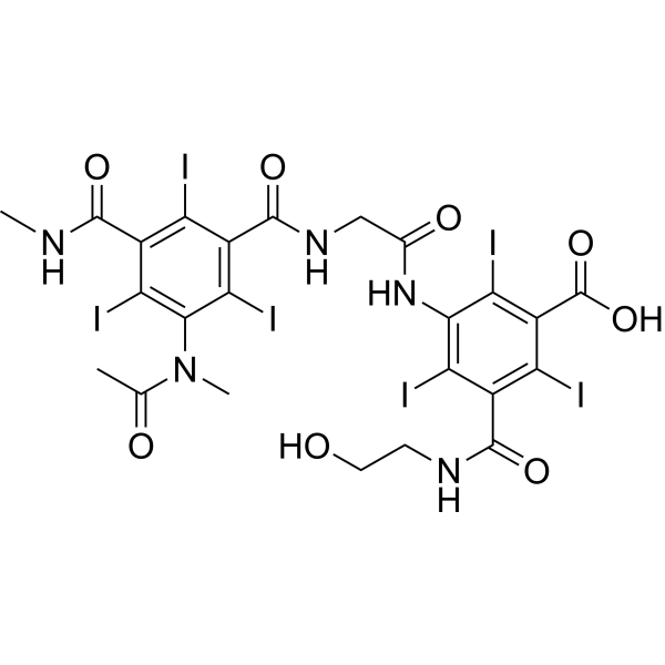Ioxaglic acid Chemical Structure