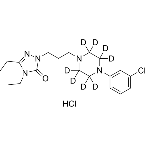 Etoperidone-<em>d</em>8 hydrochloride