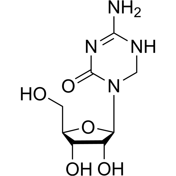 Dihydro-5-azacytidine Chemical Structure