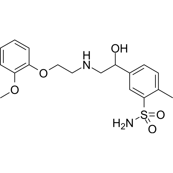 Amosulalol Chemical Structure