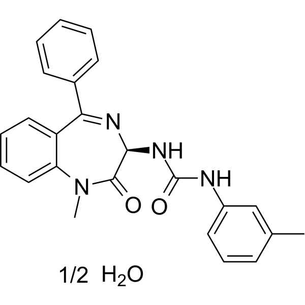 L-365260 hemihydrate Chemical Structure