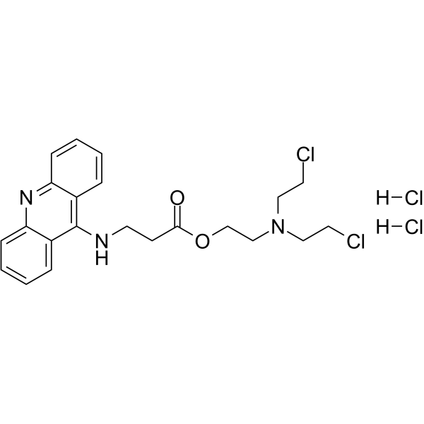 Amustaline dihydrochloride Chemical Structure