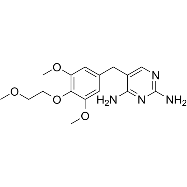 Tetroxoprim Chemical Structure