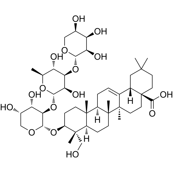 Saponin CP6 Chemical Structure