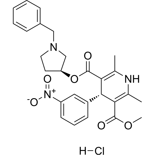 Barnidipine hydrochloride Chemical Structure