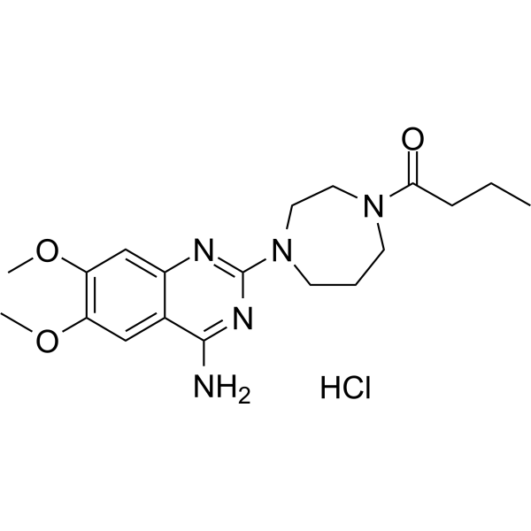 Bunazosin hydrochloride Chemical Structure