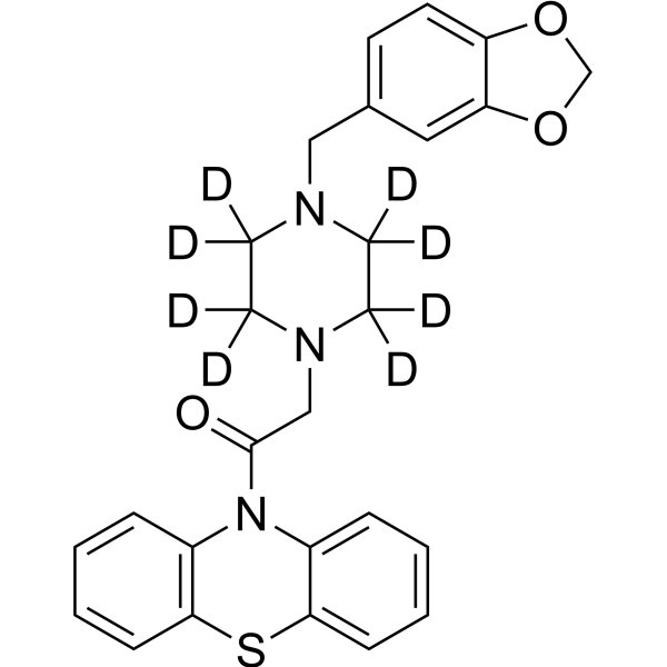 Fenoverine-d<sub>8</sub> Chemical Structure