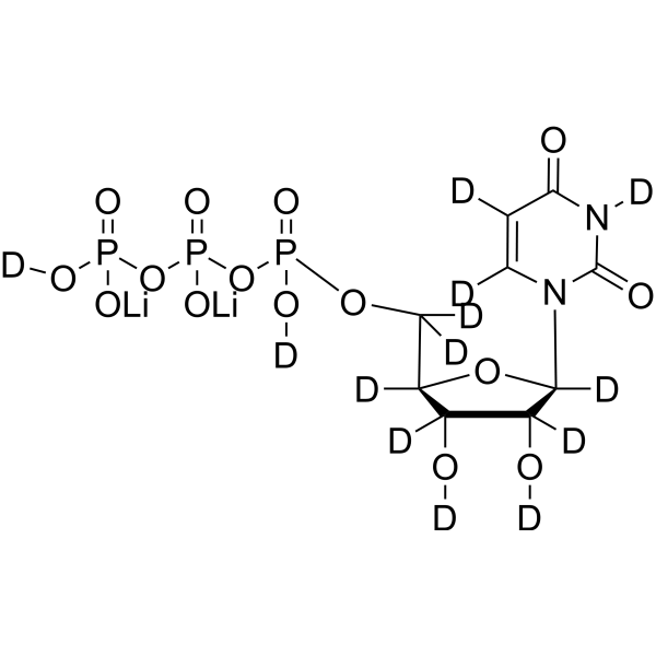 Uridine triphosphate-d<em>13</em> dilithium