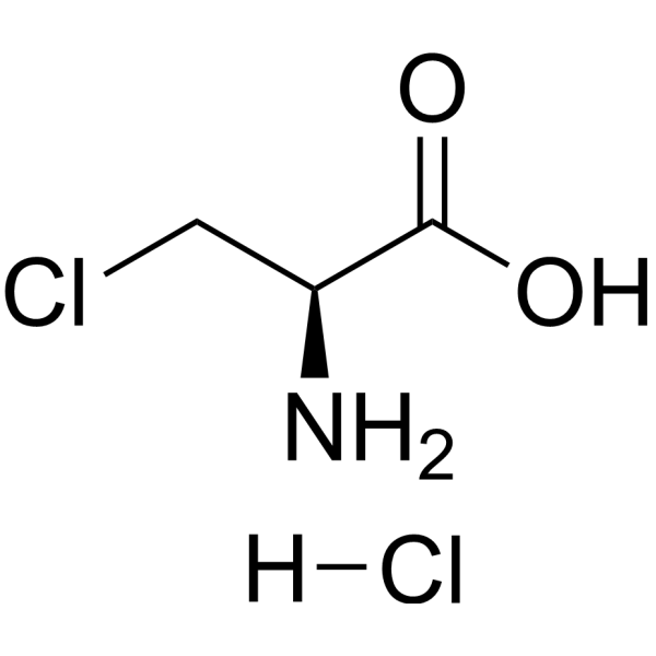 3-Chloro-L-alanine Hydrochloride Chemical Structure