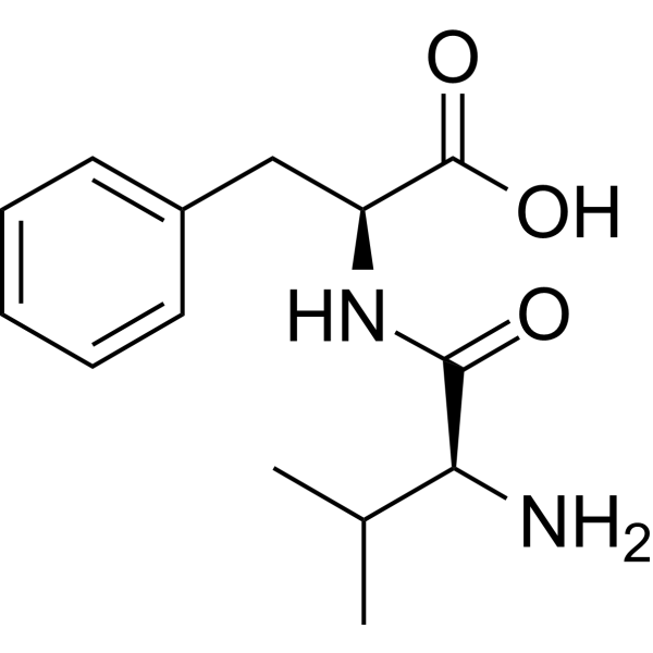L-Valyl-L-phenylalanine Chemical Structure