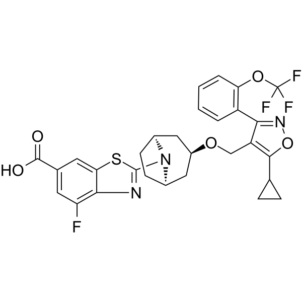 Tropifexor Chemical Structure