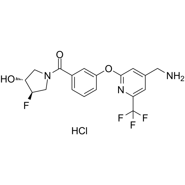 Lenumlostat hydrochloride Chemical Structure