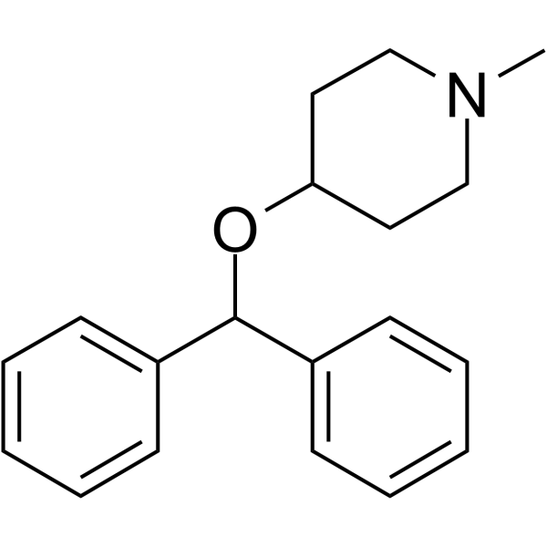 Diphenylpyraline Chemical Structure