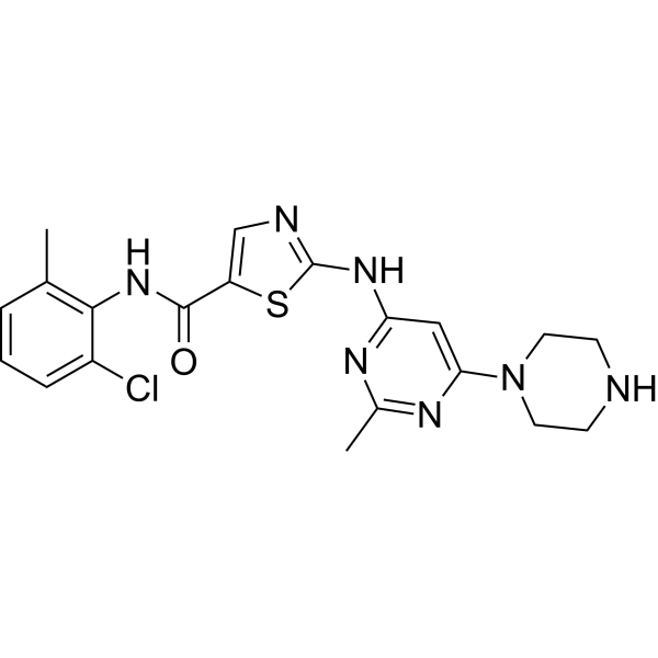N-Deshydroxyethyl Dasatinib Chemical Structure