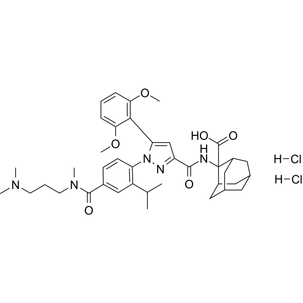 SR 142948 dihydrochloride Chemical Structure