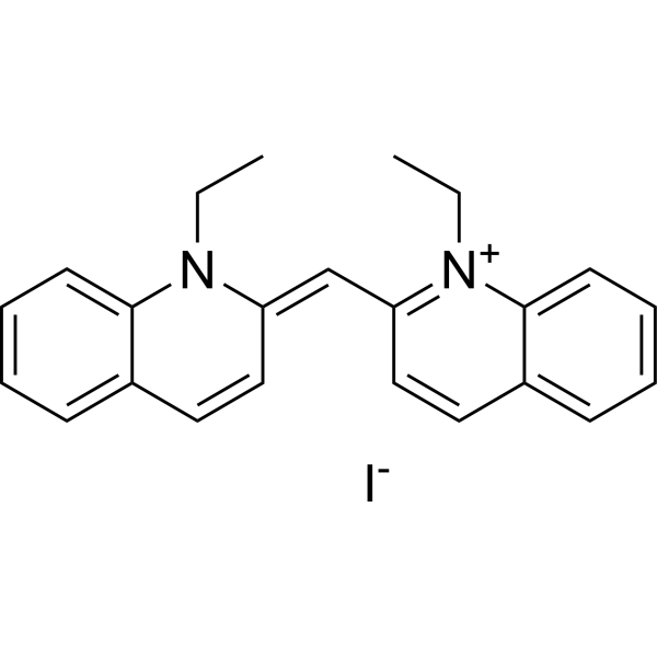 Pseudoisocyanine iodide Chemical Structure