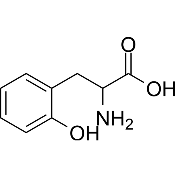 DL-O-Tyrosine Chemical Structure