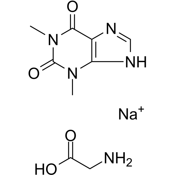 Theophylline sodium glycinate Chemical Structure
