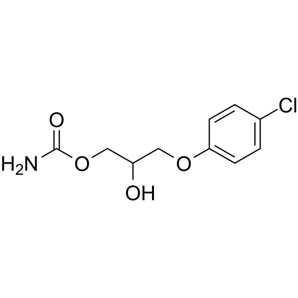 Chlorphenesin carbamate Chemical Structure