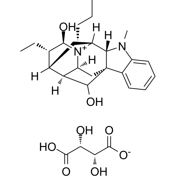 Prajmalium L-tartrate Chemical Structure