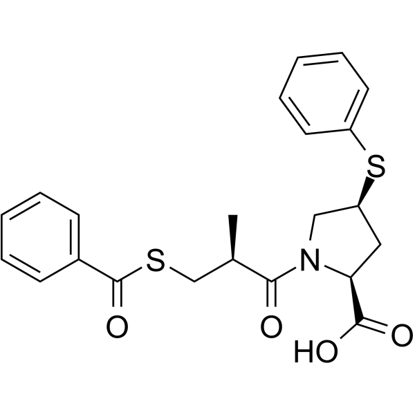 Zofenopril Chemical Structure