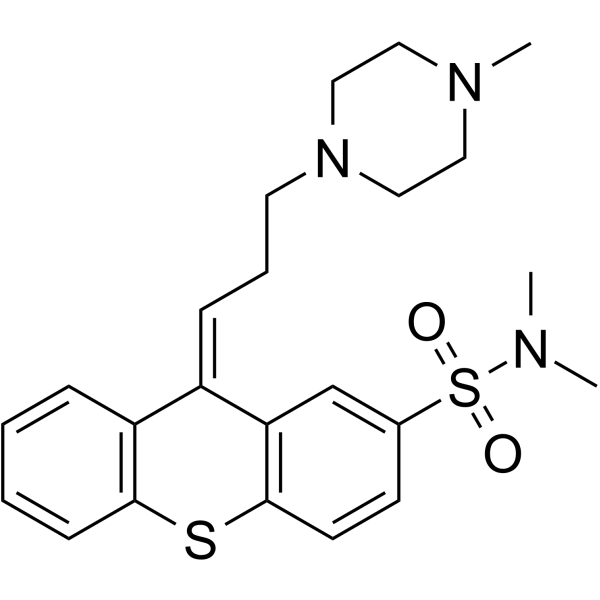 (Z)-Thiothixene Chemical Structure