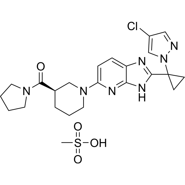 PF-06424439 methanesulfonate Chemical Structure