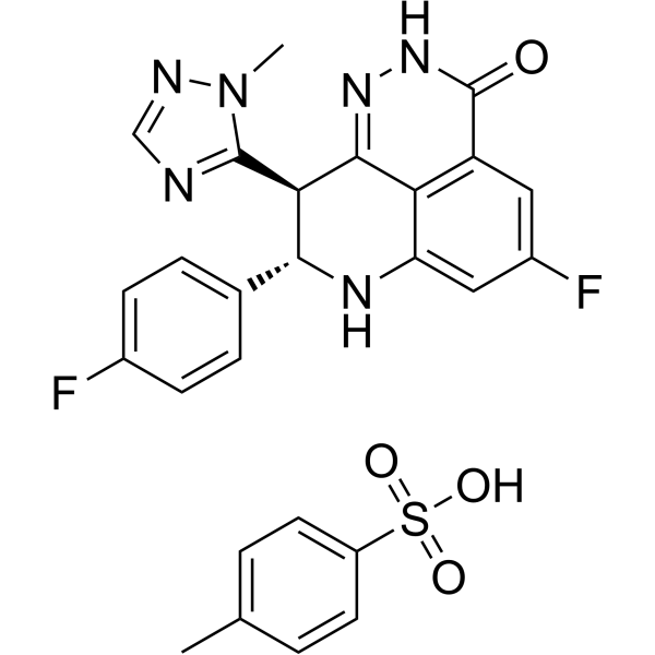 Talazoparib tosylate Chemical Structure