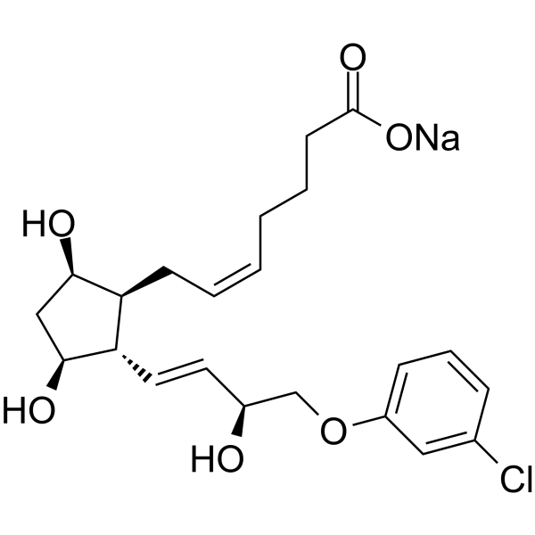 Cloprostenol sodium salt Chemical Structure