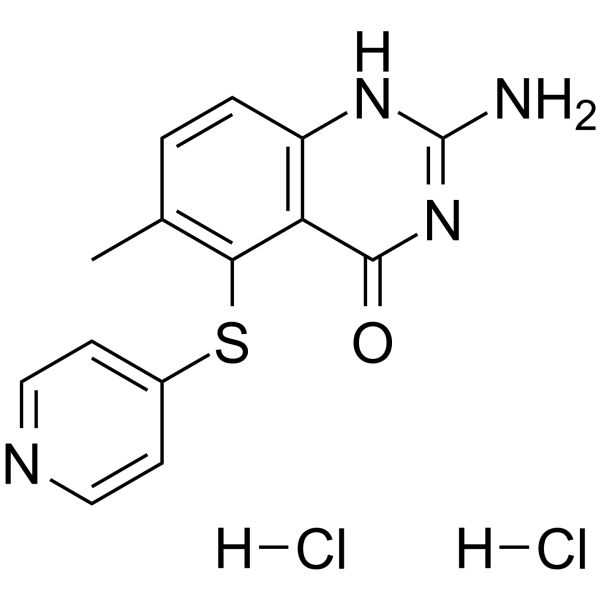 Nolatrexed dihydrochloride Chemical Structure