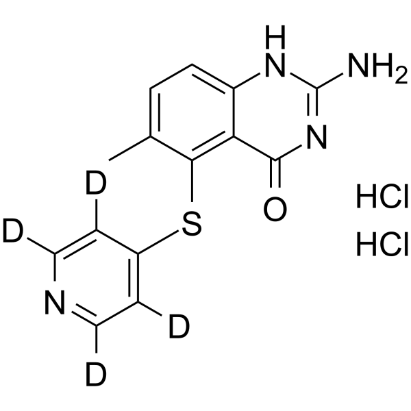 Nolatrexed-d4 dihydrochloride Chemical Structure