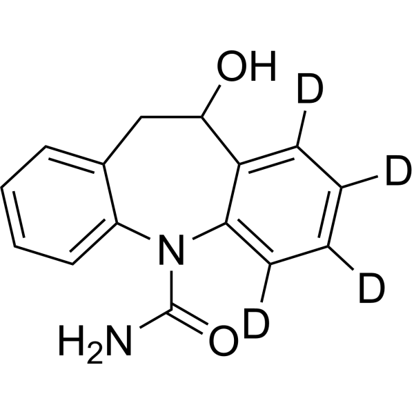 Licarbazepine-d<sub>4</sub>-1 Chemical Structure