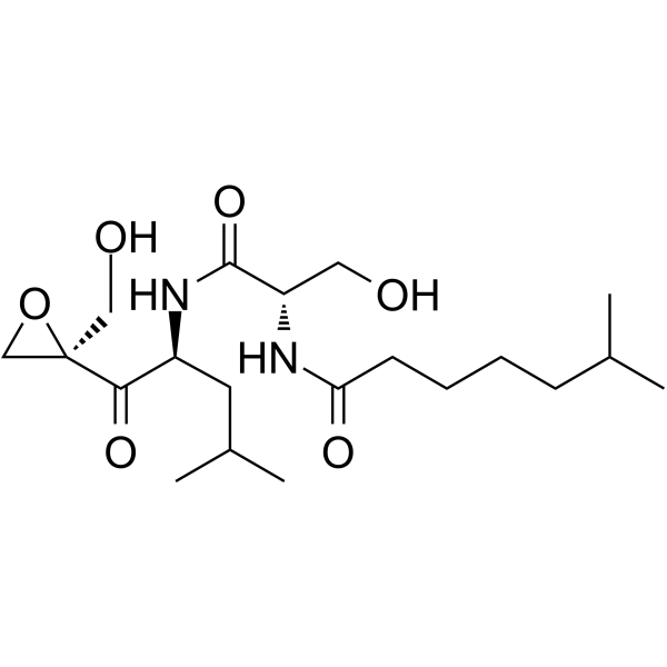 Dihydroeponemycin Chemical Structure