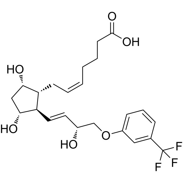 (+)-Fluprostenol Chemical Structure