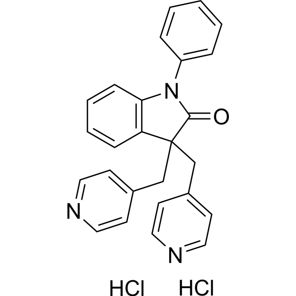 Linopirdine dihydrochloride Chemical Structure