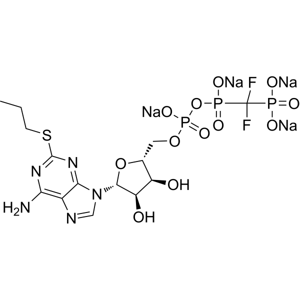 AR-C66096 tetrasodium Chemical Structure