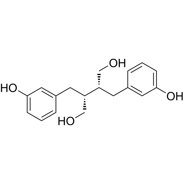 (±)-Enterodiol Chemical Structure