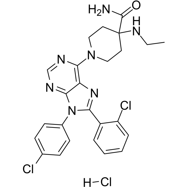 Otenabant Hydrochloride Chemical Structure