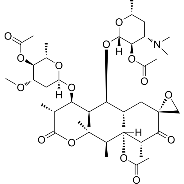Troleandomycin Chemical Structure