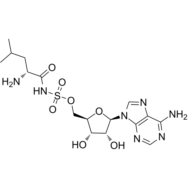 Leu-AMS R enantiomer Chemical Structure