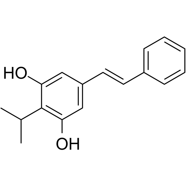Tapinarof Chemical Structure