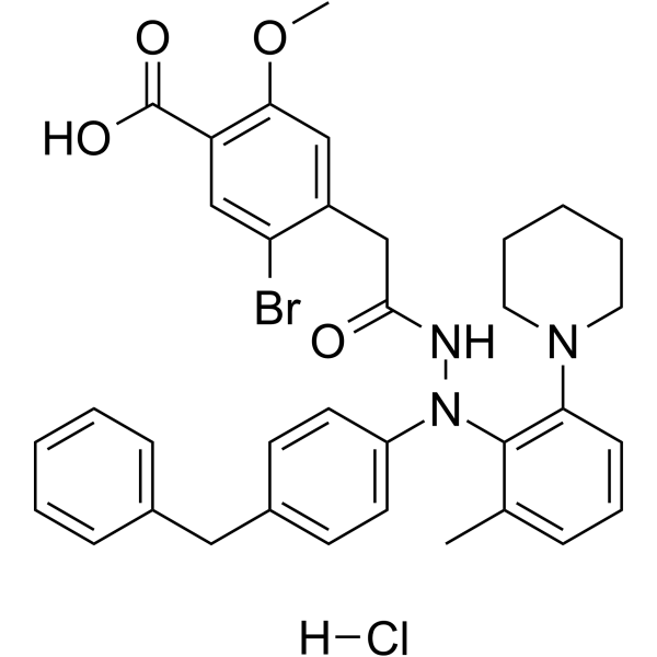 Teslexivir hydrochloride Chemical Structure