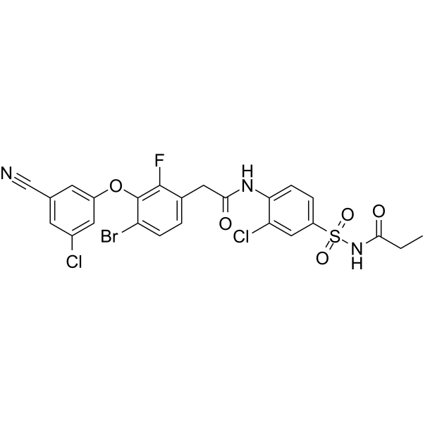 Elsulfavirine Chemical Structure