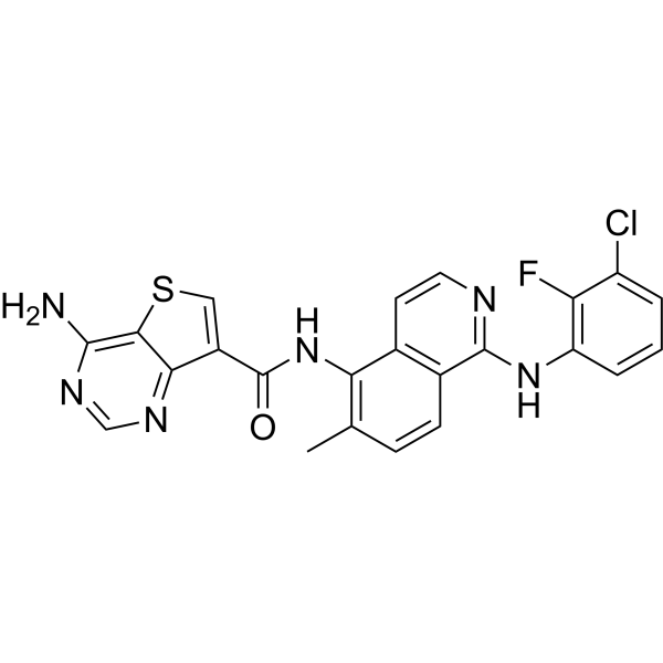 Belvarafenib Chemical Structure
