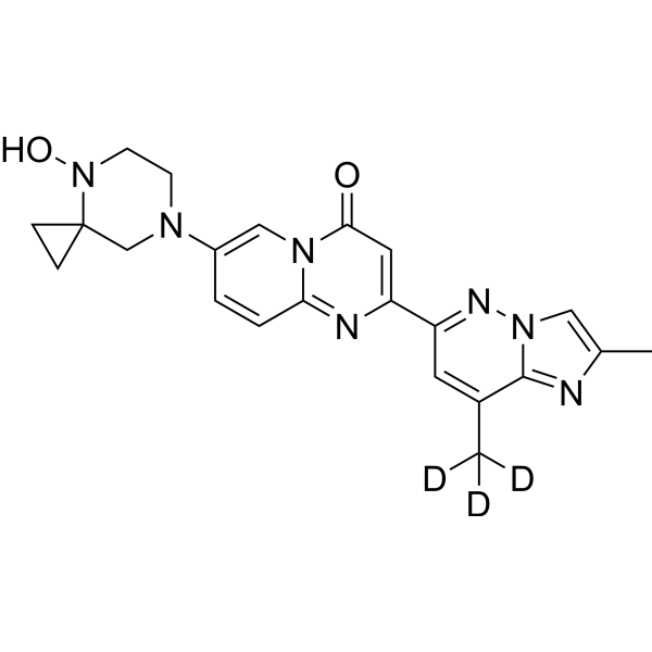 Risdiplam-hydroxylate-d<sub>3</sub> Chemical Structure