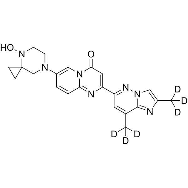 Risdiplam-hydroxylate-d<sub>6</sub> Chemical Structure